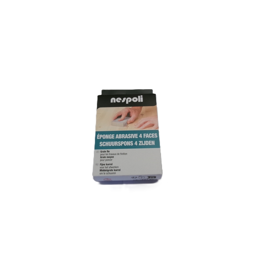 Éponge abrasive grain fin + moyen - NESPOLI - 5365