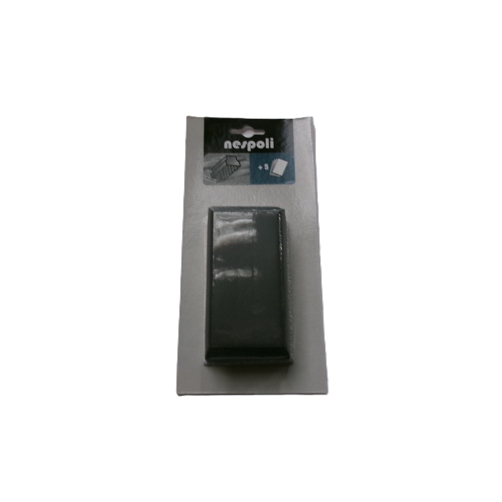 Cale à poncer + 5 garnitures abrasives corindon - NESPOLI - 5387