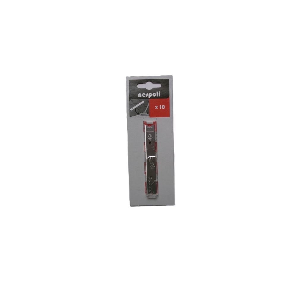 10 lames de rechange pour scraper 100 mm - NESPOLI - 5496