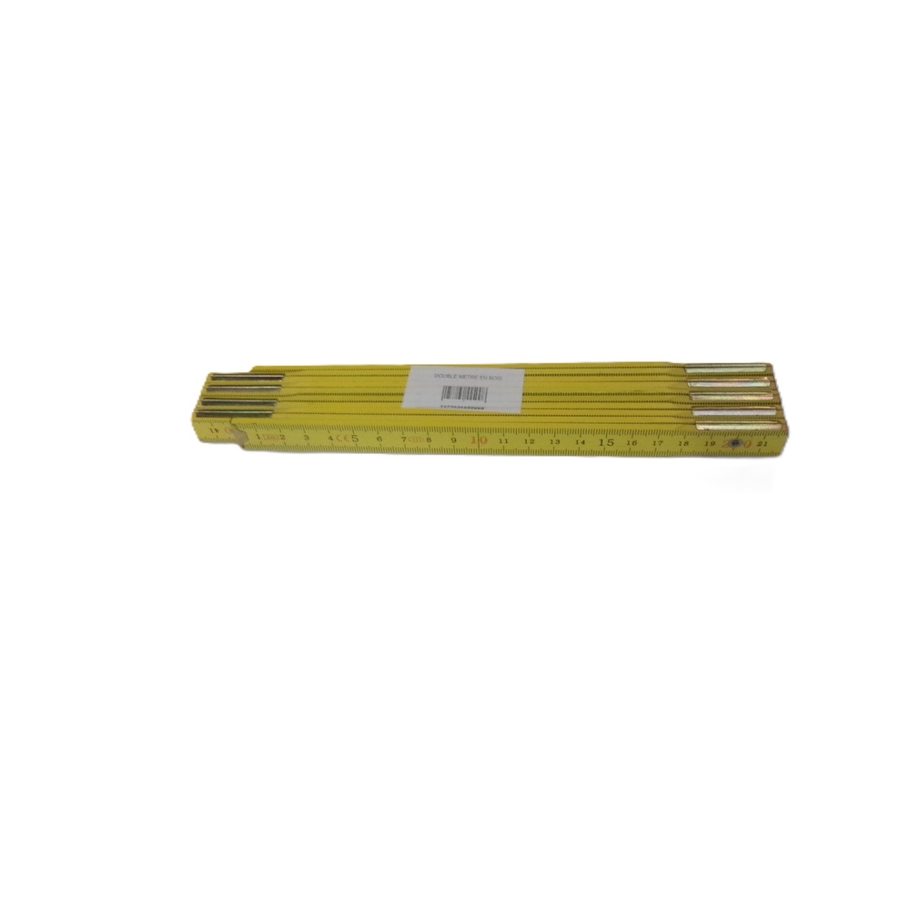 Double mètre en bois de charpentier - NESPOLI - 5555