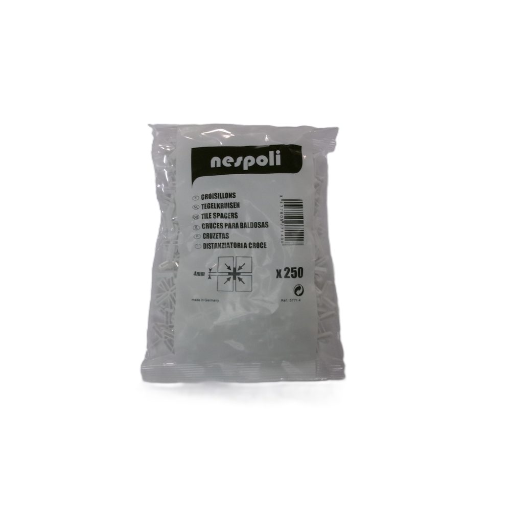 Sachet de croisillons de carreleur de 4 mm - NESPOLI - 5771 4