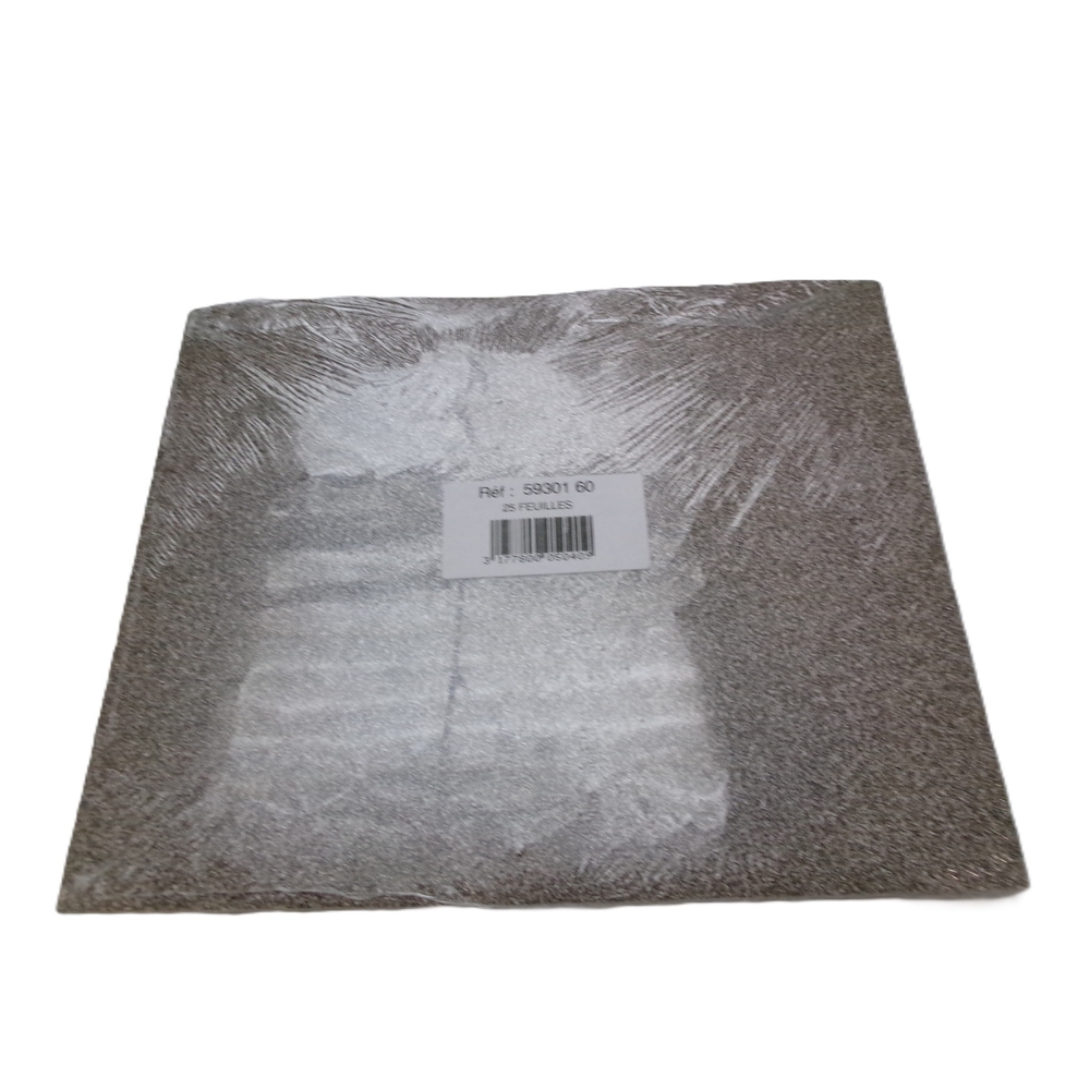 Feuille papier abrasif corindon grain 60 - NESPOLI - 59301 60