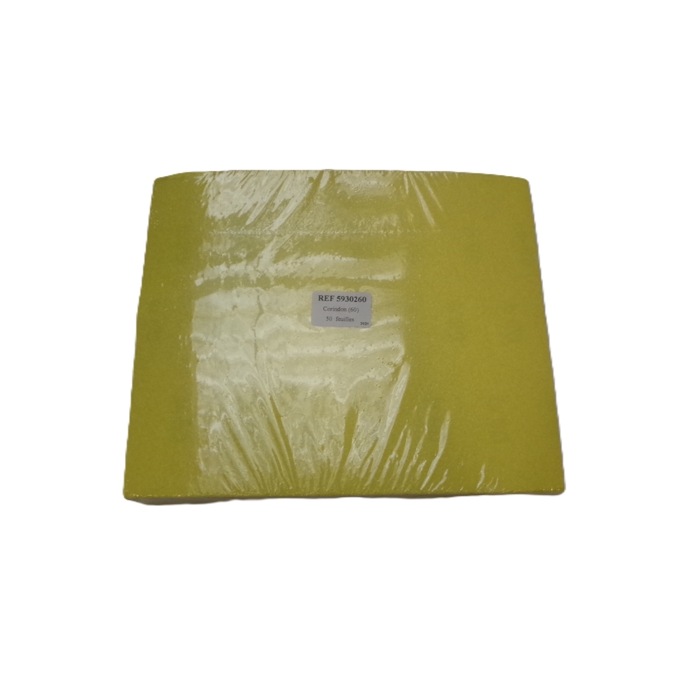 Feuille papier abrasif corindon PRO grain 60 - NESPOLI - 59302 60