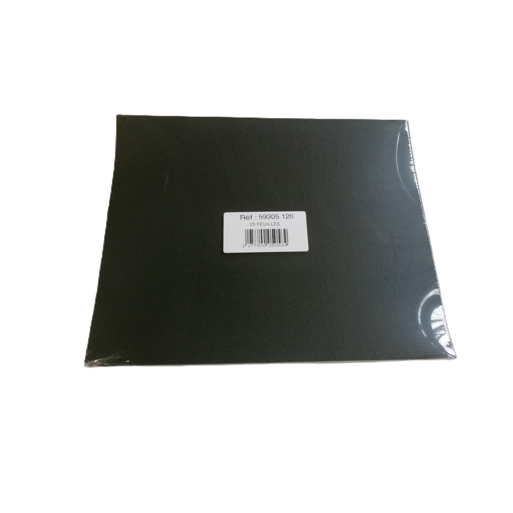 Feuille papier abrasif imperméable grain 120 - NESPOLI - 59305120