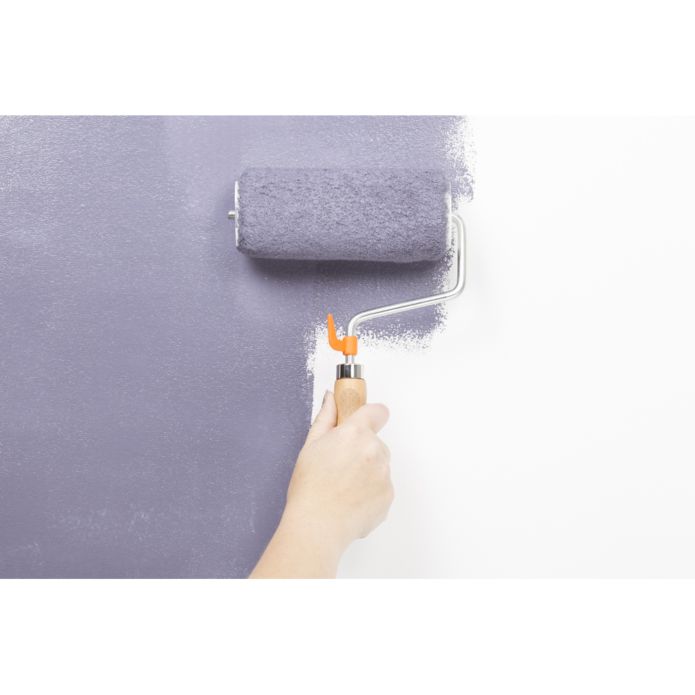 Rouleau spécial peinture acrylique 180 mm manche bois FSC - NESPOLI - 6800180