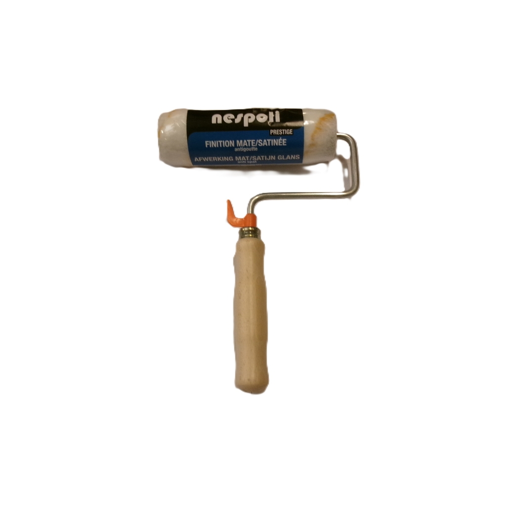 Rouleau antigoutte 180 mm manche bois FSC - NESPOLI - 6830180