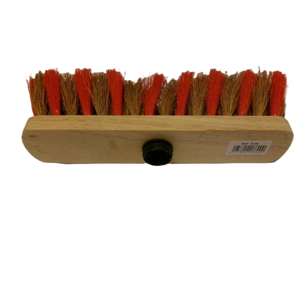 Balai de ménage avec fibre coco zébré - NESPOLI - 9196