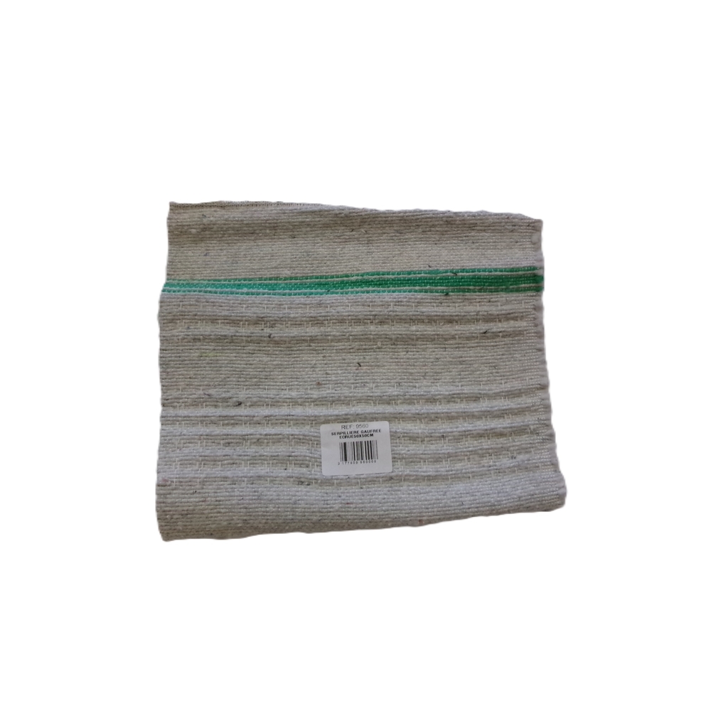 Serpillière écrue gauf.50x50cm - NESPOLI - 9560
