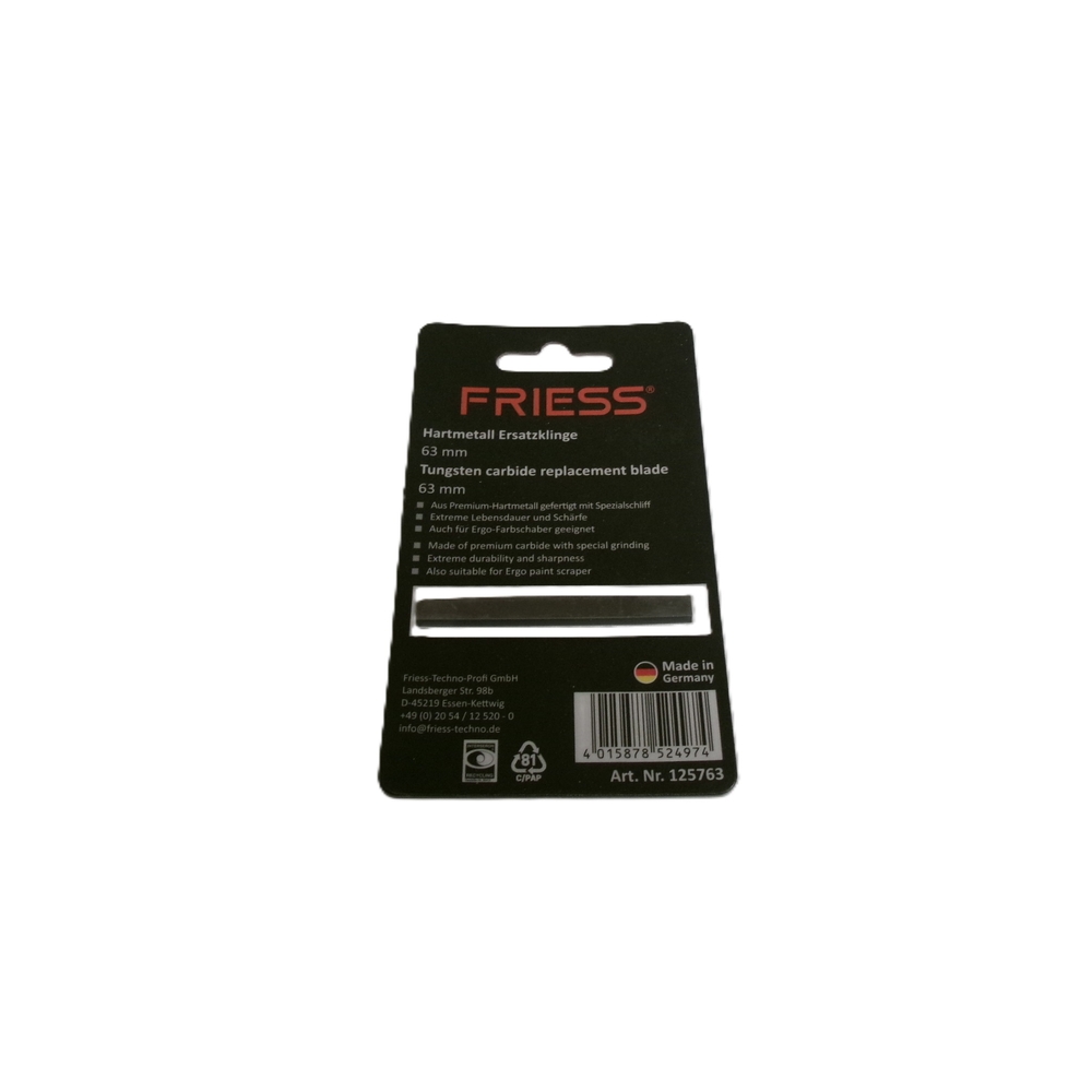 Lame de rechange pour grattoir 63 mm - TECHNO - T125763