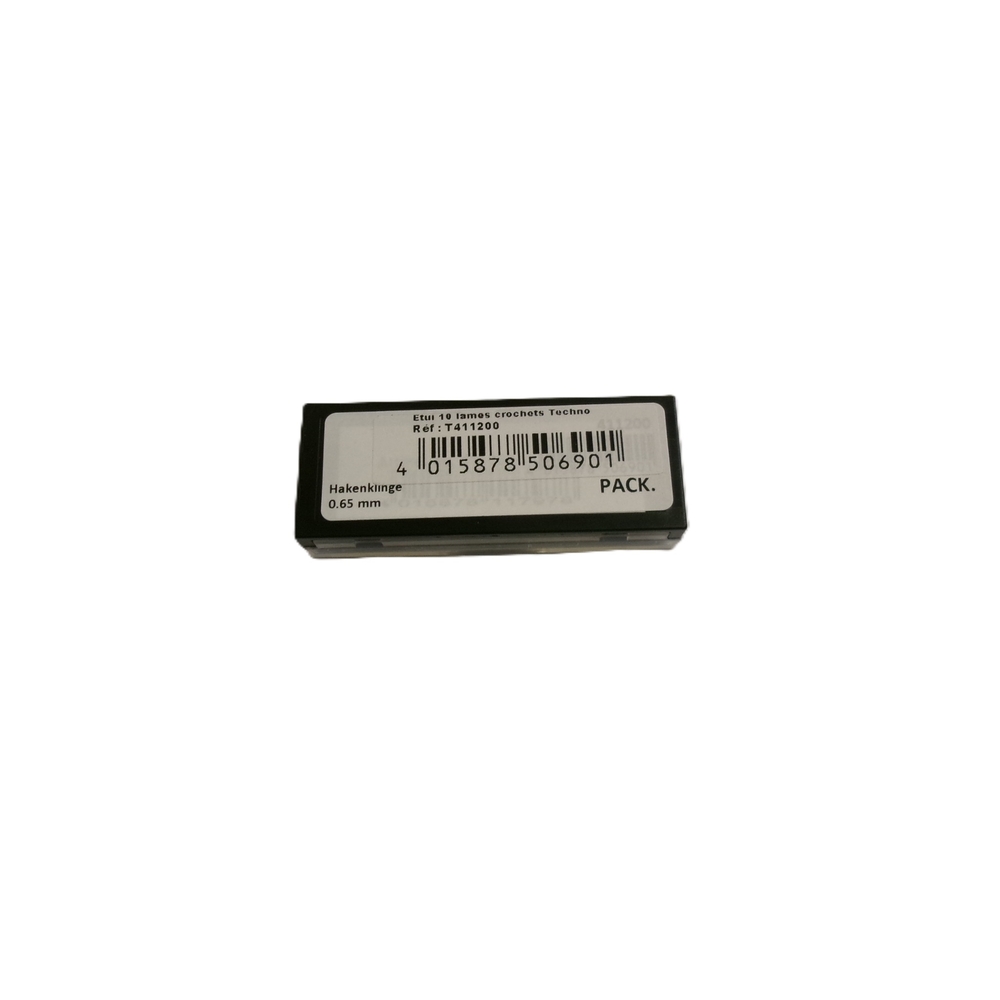 Étui de 10 lames croches - TECHNO - T411200