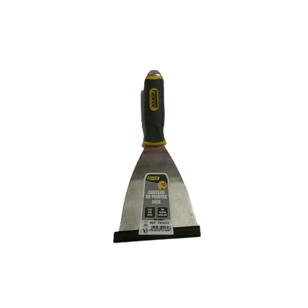 Couteau de peintre tri-marière inox 10 cm - ROULOR - T910310
