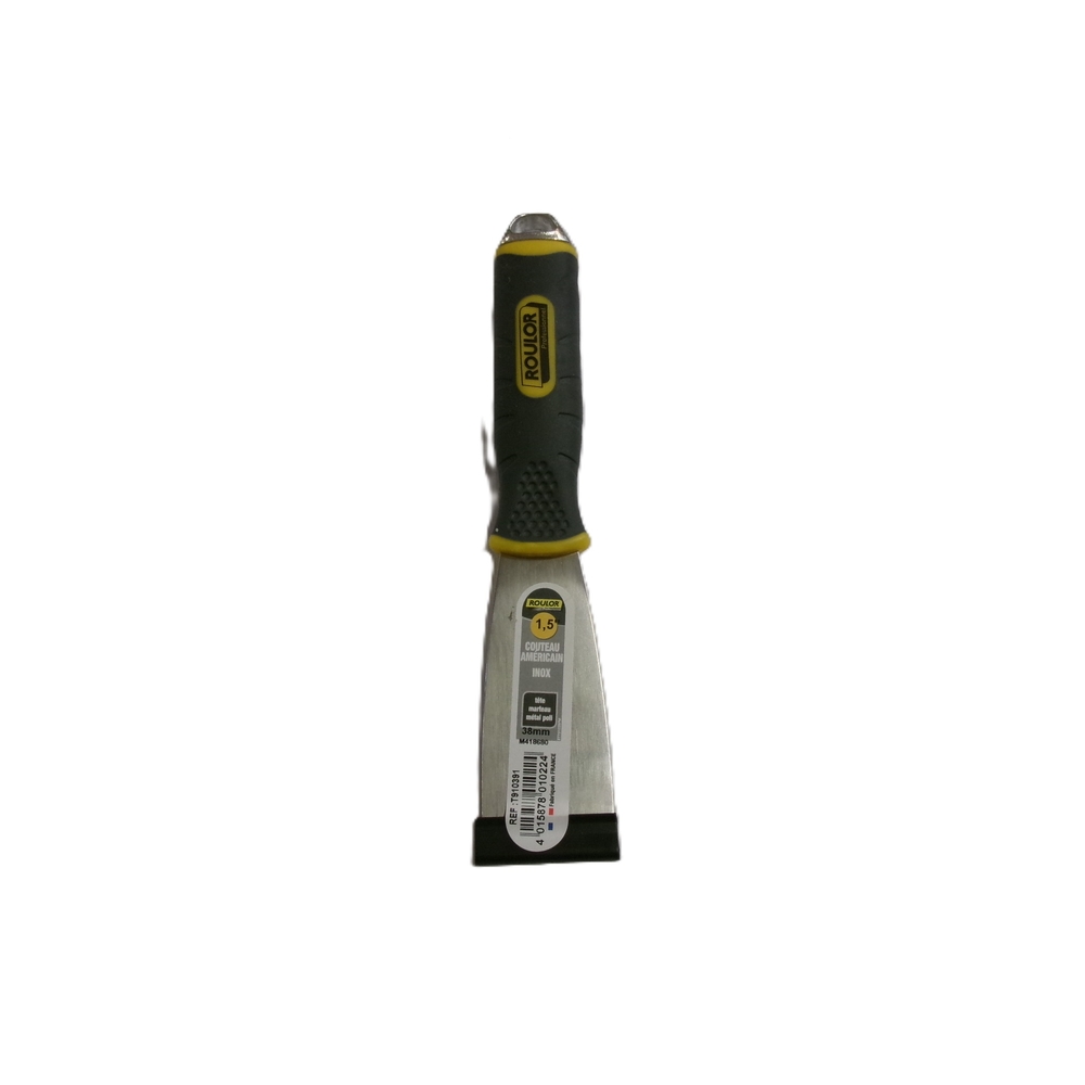 Couteau à joints tri-marière inox 3,8 cm - ROULOR - T910391
