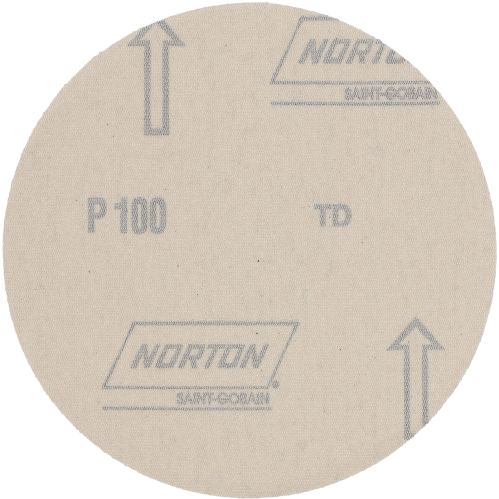 Disque auto-agrippant 150 mm grain 100 Norton H231 NORTON - 63642531872