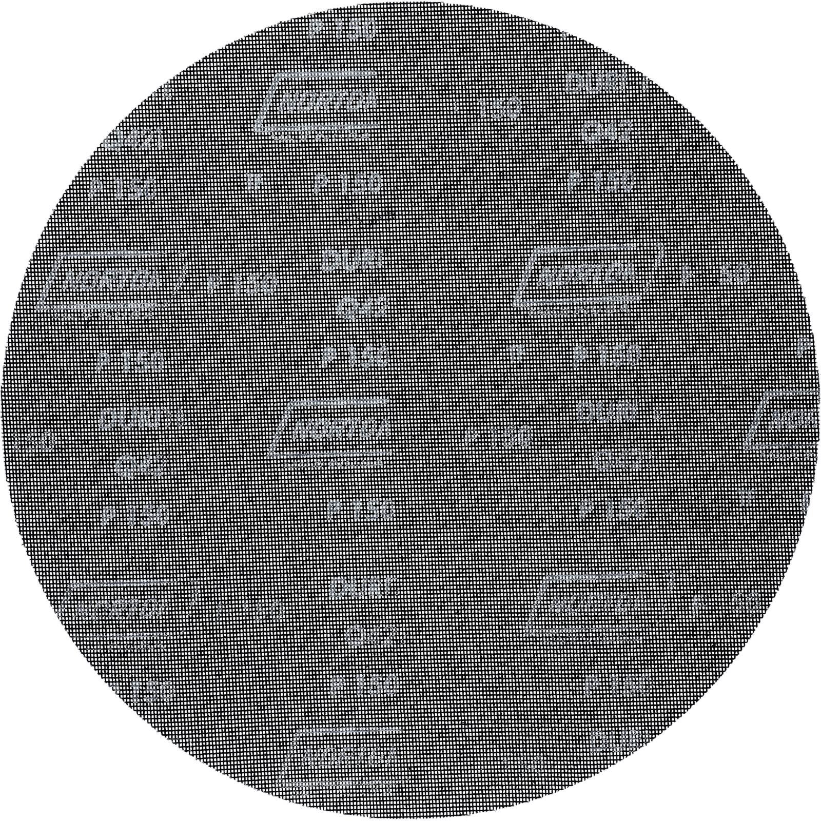 Disque ponçage grain 150 maille ouverte NORTON - 63642536524
