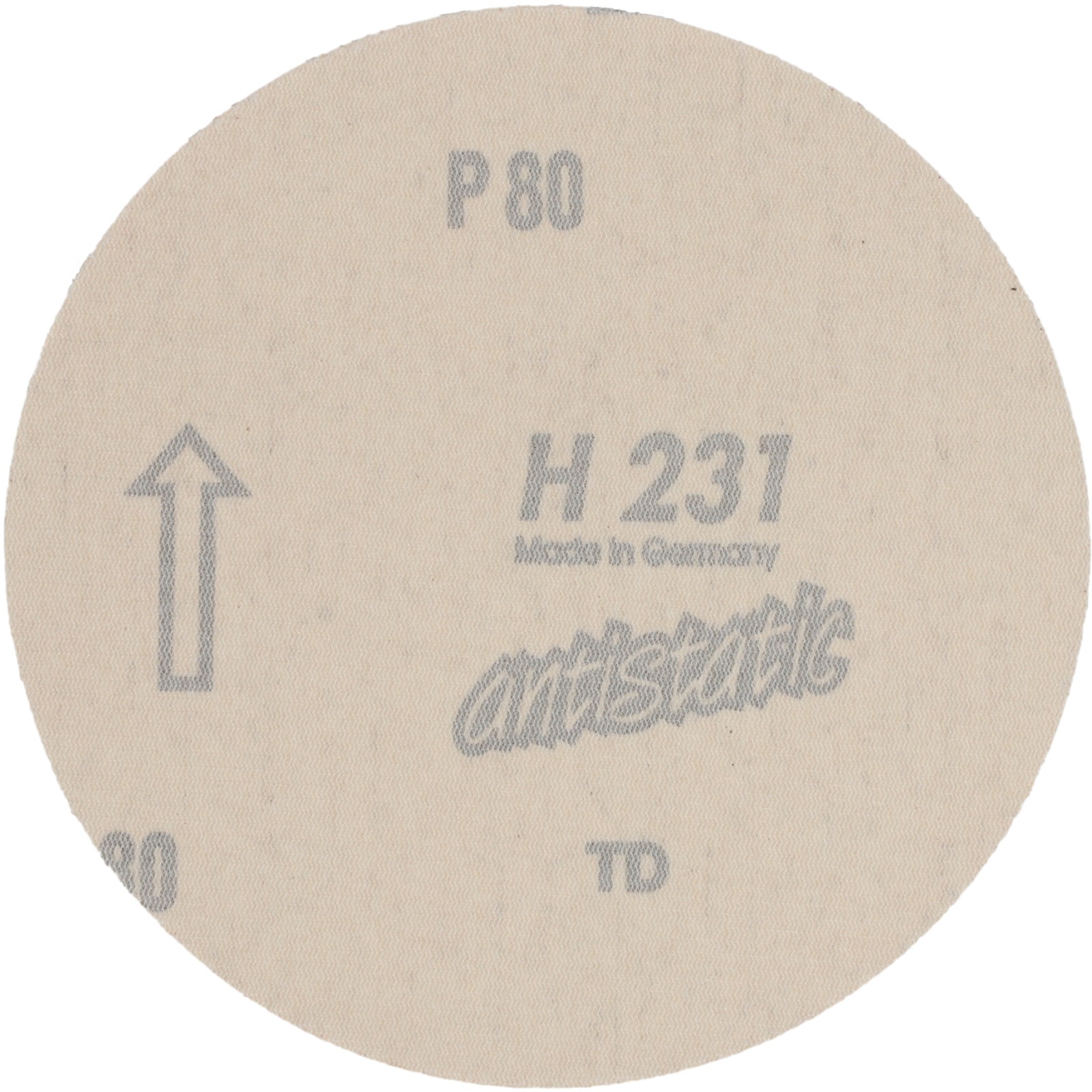 Disque auto-agrippant 150 mm grain 80 Norton H231 NORTON - 63642546787