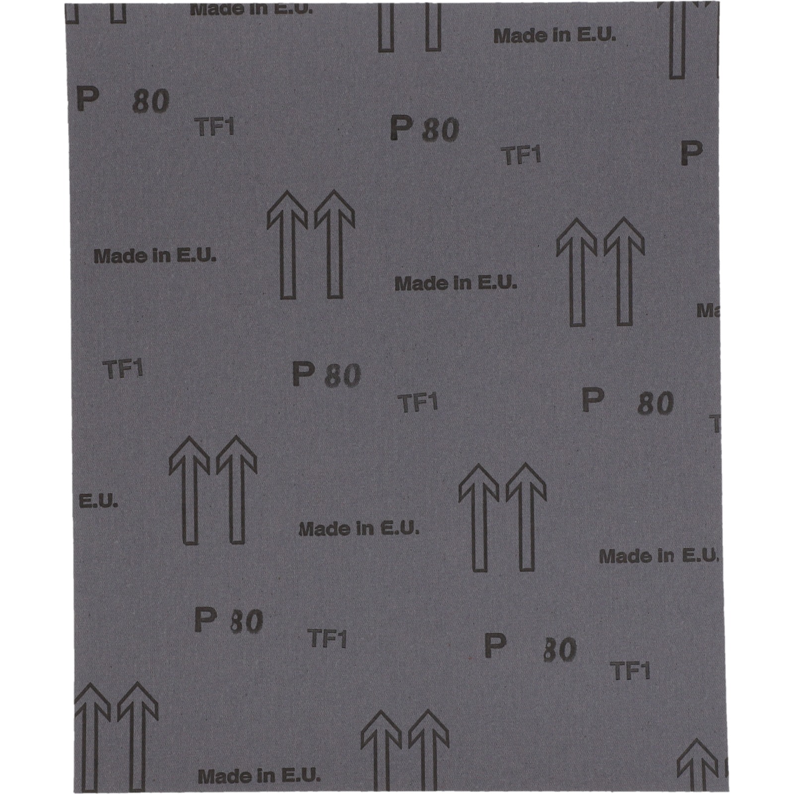 Feuille de toile abrasive super flexible - grain 80 - 230x280 mm - liasse de 5 pcs NORTON - 66261118247