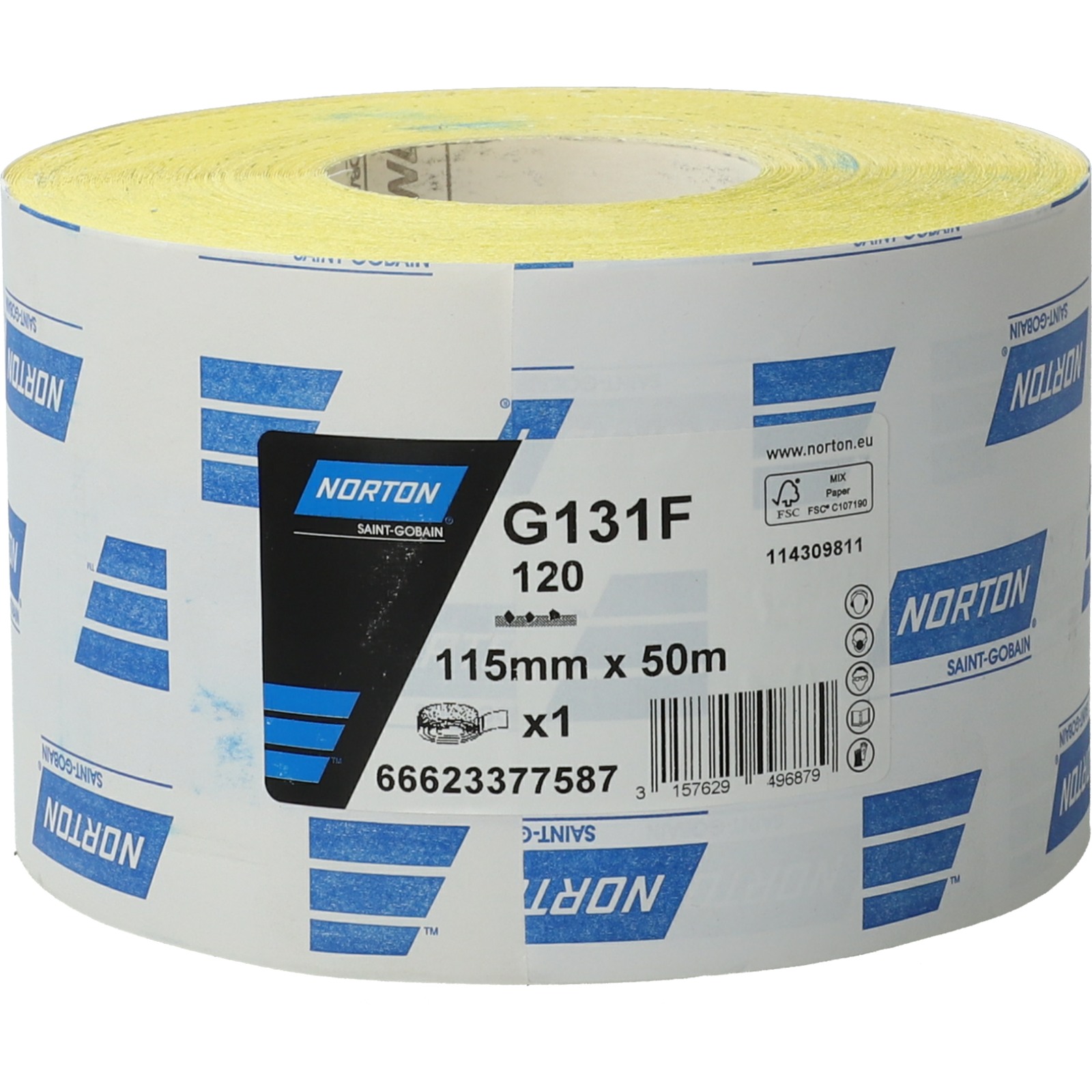 ROULEAUX CORINDON NORTON EN 50 M POUR PONCAGE GRAIN 120 -66623377587