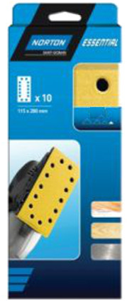 PATINS CORINDON EN SEMI-VRAC 115*280MM   GRAIN 40 - NORTON CLIPPER - 66623379822