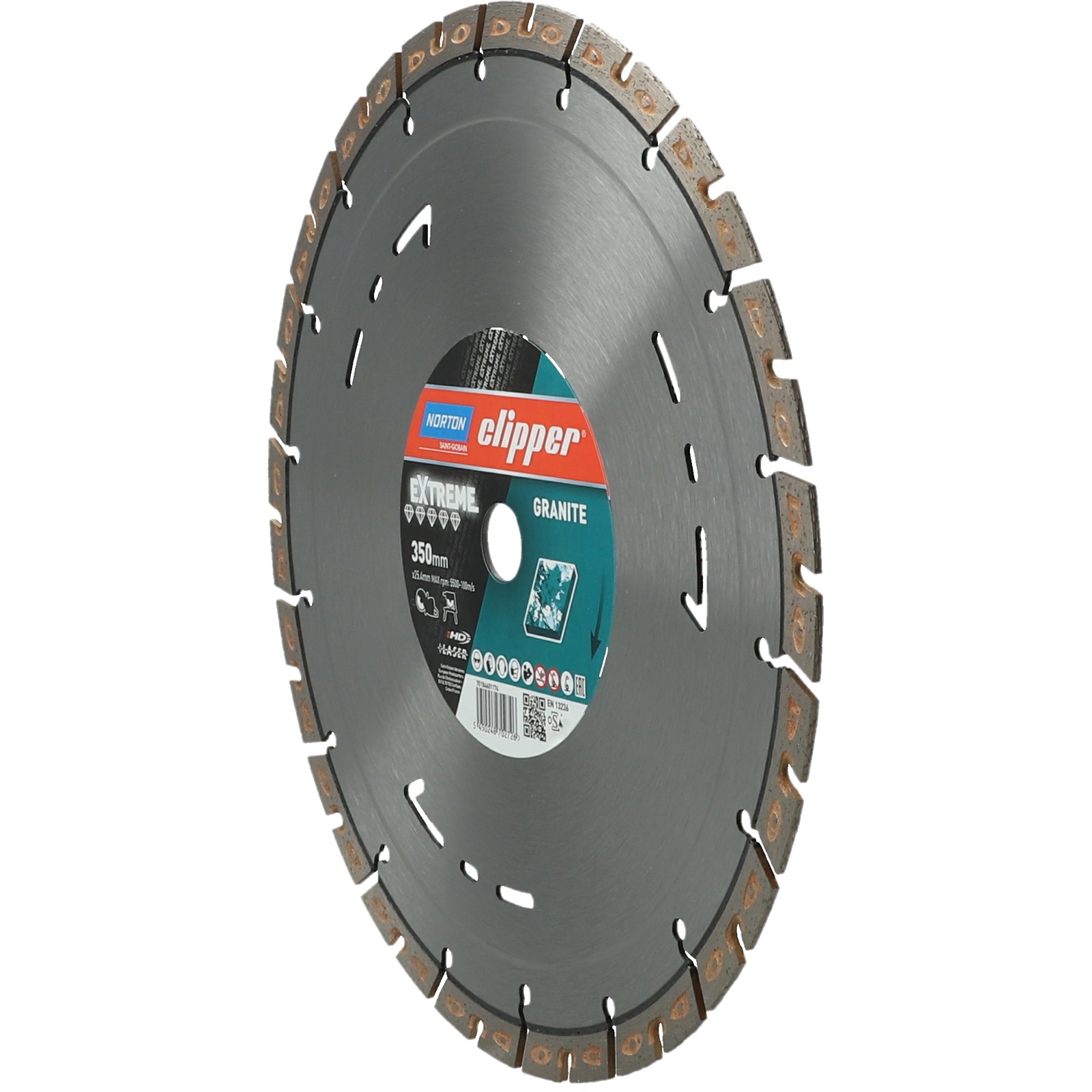 LAME DE SCIE DUO NORTON GRANIT + 350X25,4 MM - 70184601174