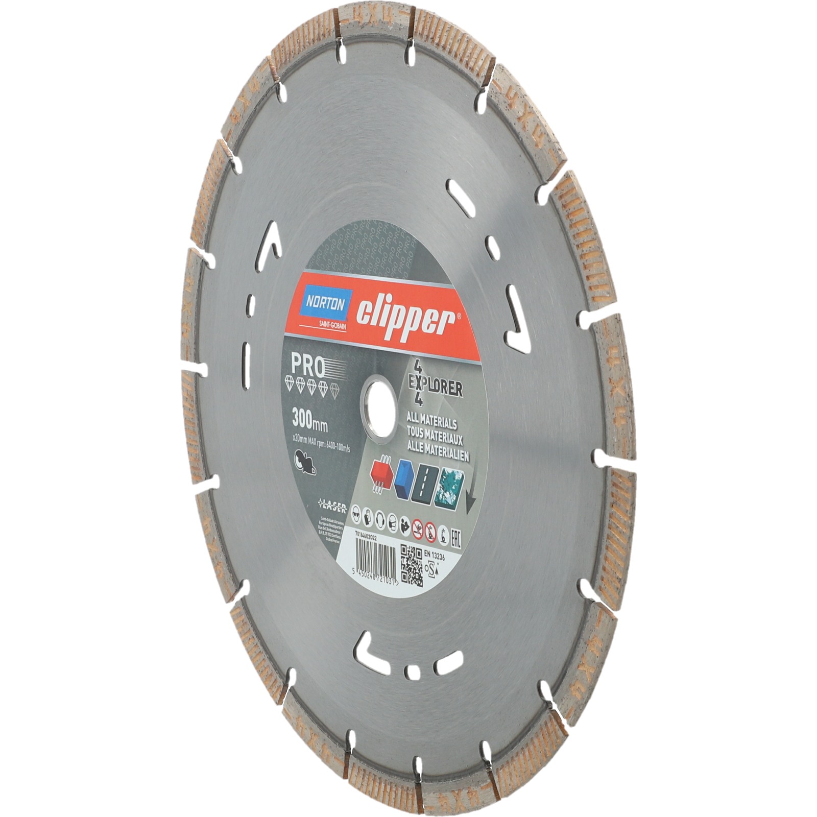 Disques diamant Clipper-PRO 4X4 EXPLORER-300-12x3 NORTON - 70184602022