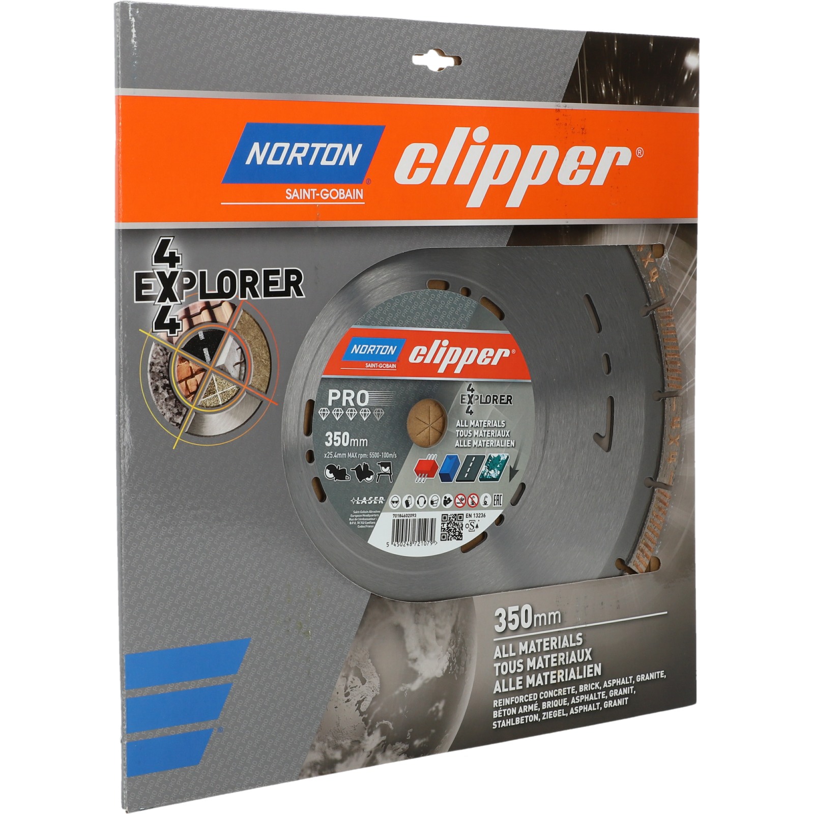 Disques diamant Clipper-PRO 4X4 EXPLORER-350-12x3.2 NORTON - 70184602093