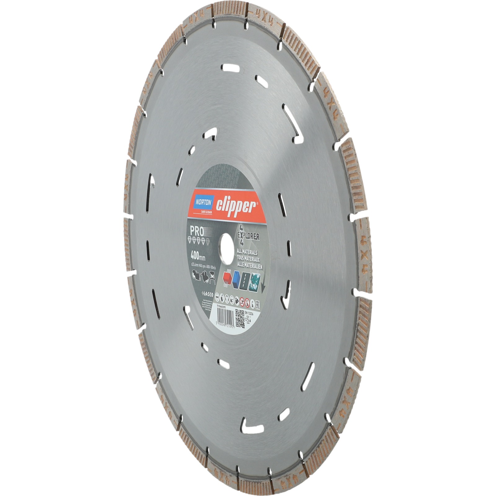 Disque diamant Clipper-PRO 4X4 EXPLORER-400-12x3.2 NORTON - 70184602095