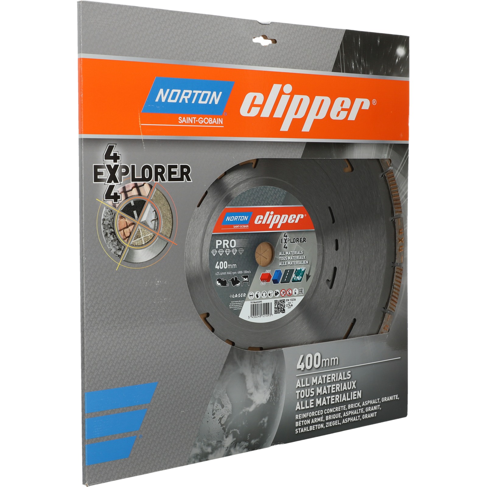 Disque diamant Clipper-PRO 4X4 EXPLORER-400-12x3.2 NORTON - 70184602095