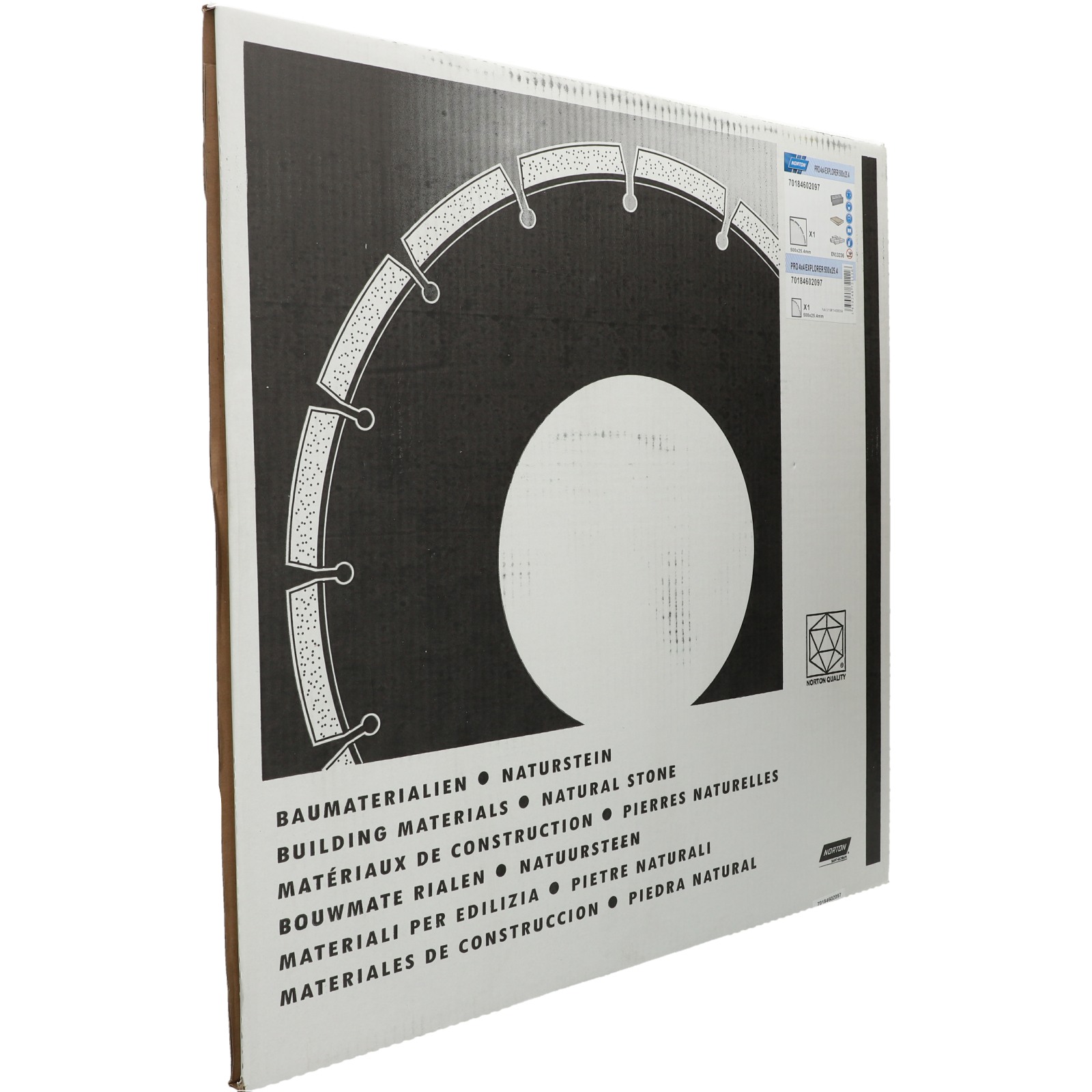 Disque diamant 500x25,4 mm PRO 4X4 EXPLORER NORTON - 70184602097