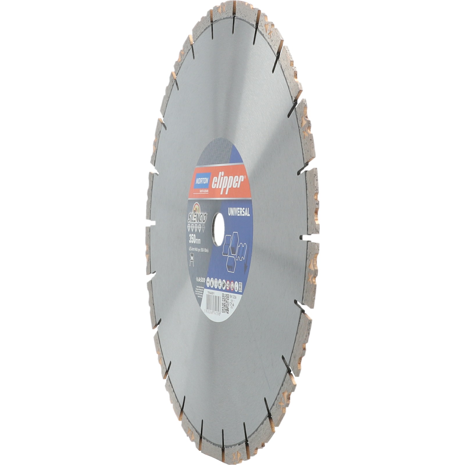PRO UNIVERSAL SILENCIO 350X25.4MM - NORTON CLIPPER - 70184602811