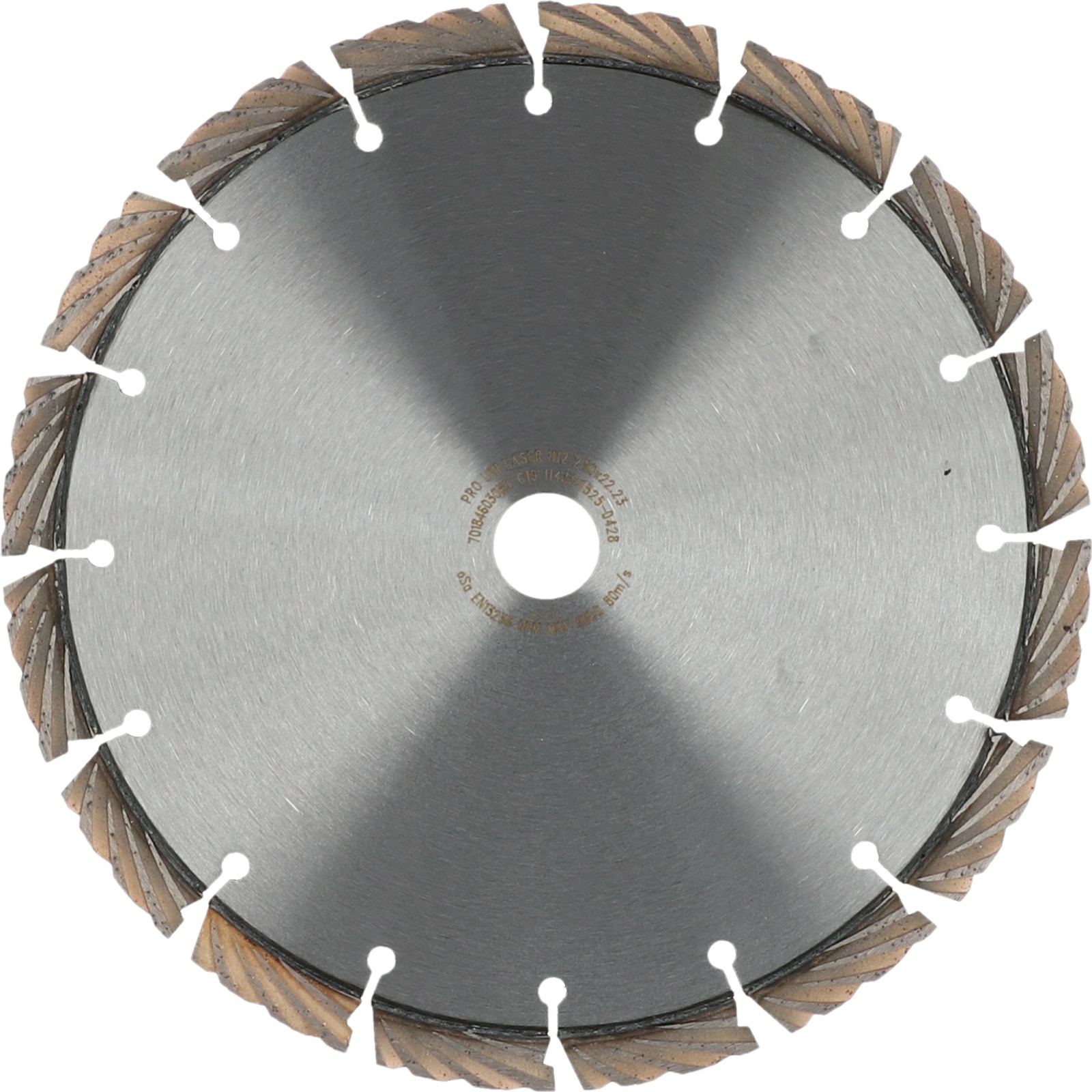 Disques diamant Clipper-PRO UNIVERSAL LASER-230-12x3 NORTON - 70184603038