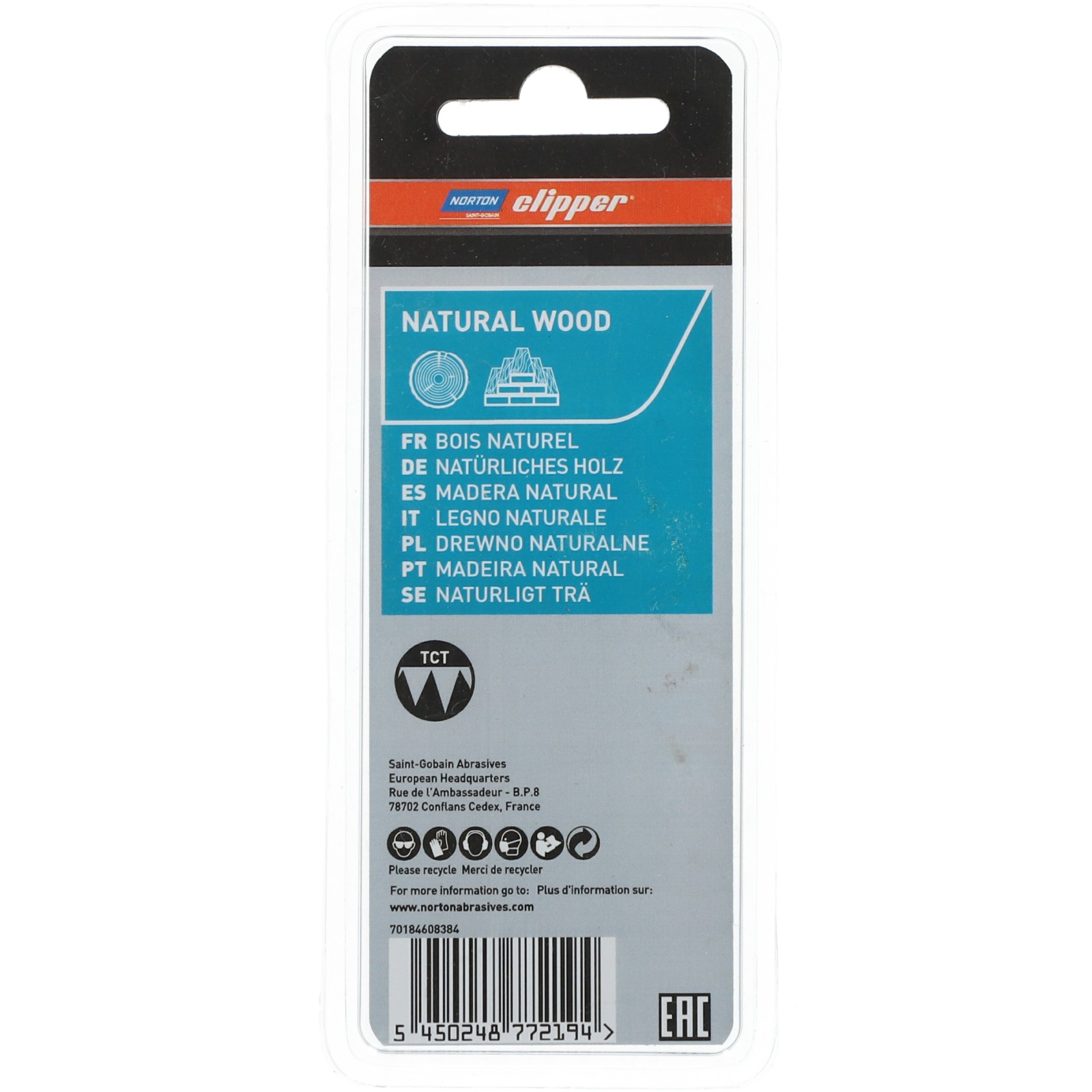 Fer rabot reversible 82mm NORTON CLIPPER - 70184608384
