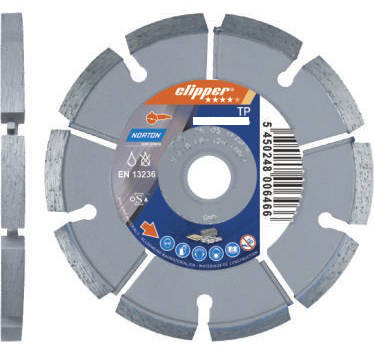 Disque diamant NORTON TP Dejointoyage Diam. 115 mm Alésage 22.23 mm - 70184610305