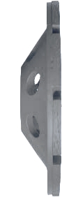 Meule diamanté NORTON CG2 Ø 125 PLAT* mm Alésage 22.23 mm - 70184611096