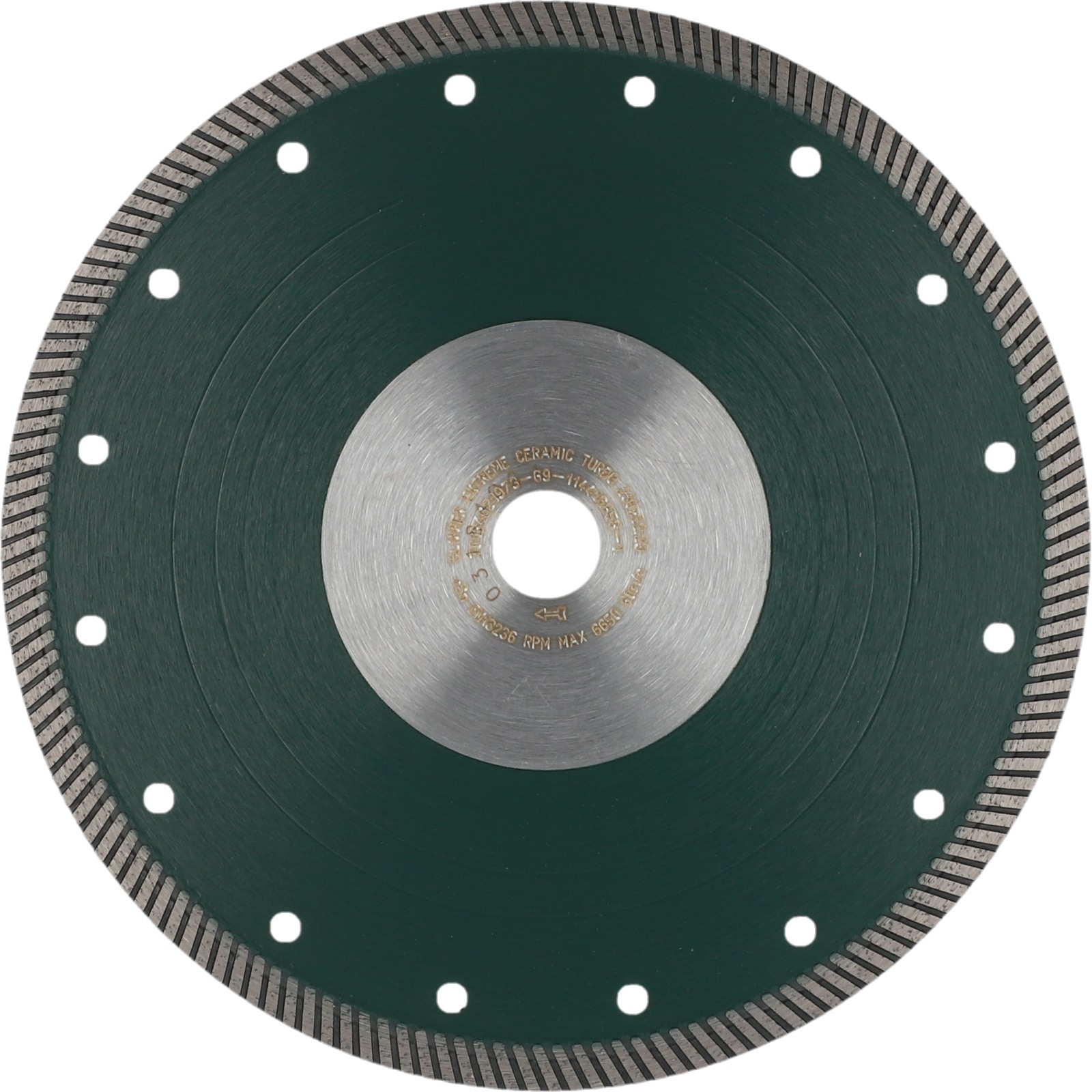 Disque diamant NORTON EXTREME CERAM TURBO. 230 mm Alésage 22.23 - 70184621973