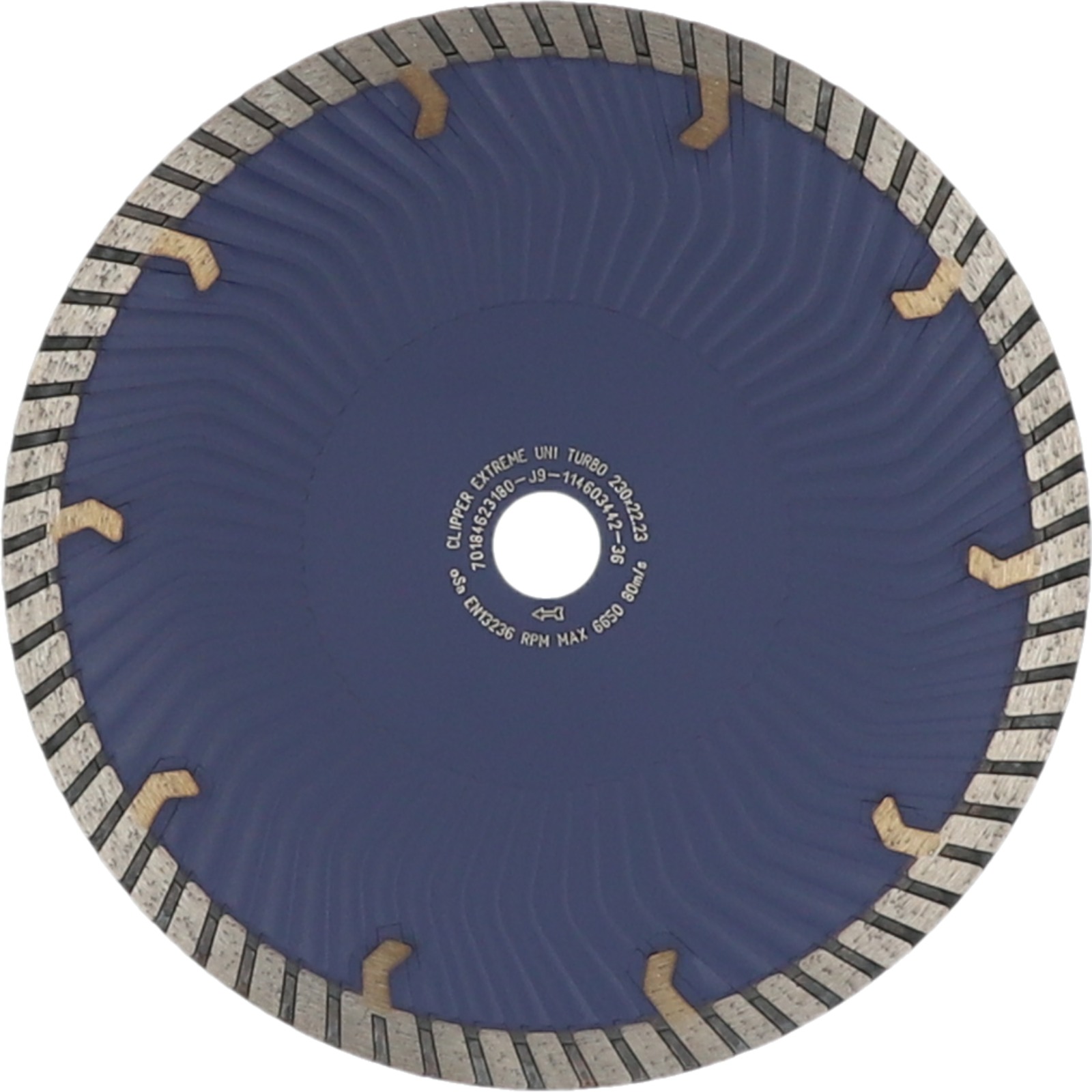 Disque diamant NORTON Aero Jet Evo Ø 230 mm Alésage 22.23 mm- 70184623180