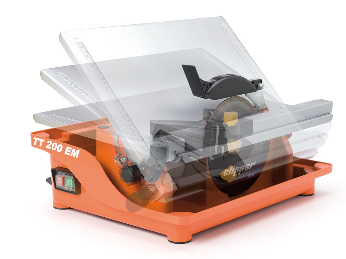 Scie de carrelage Norton Clipper TT200 EM Ø 200 800W + 1 Disque diamant CLASSIC CERAM - 70184625701