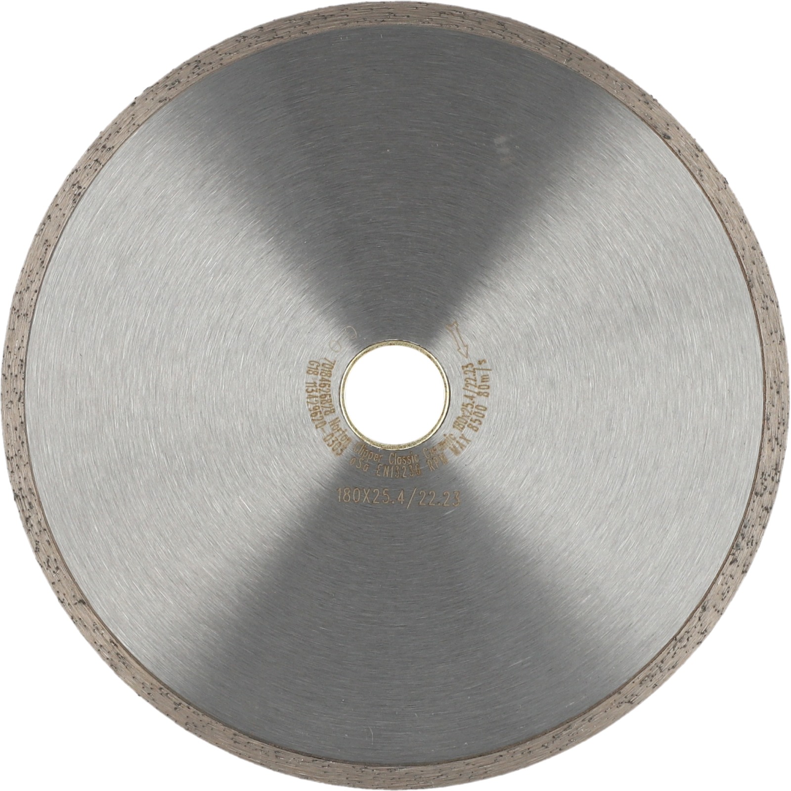 Disque diamant NORTON CLASSIC CERAM Diam. 180 mm Alésage 25.4/ 22.23 - 70184626828