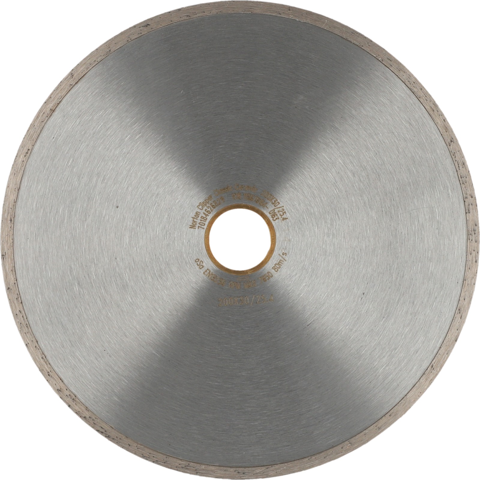 Disque diamant NORTON CLASSIC CERAM Ø 200 mm Alésage 25.4/ 22.23 mm- 70184626829