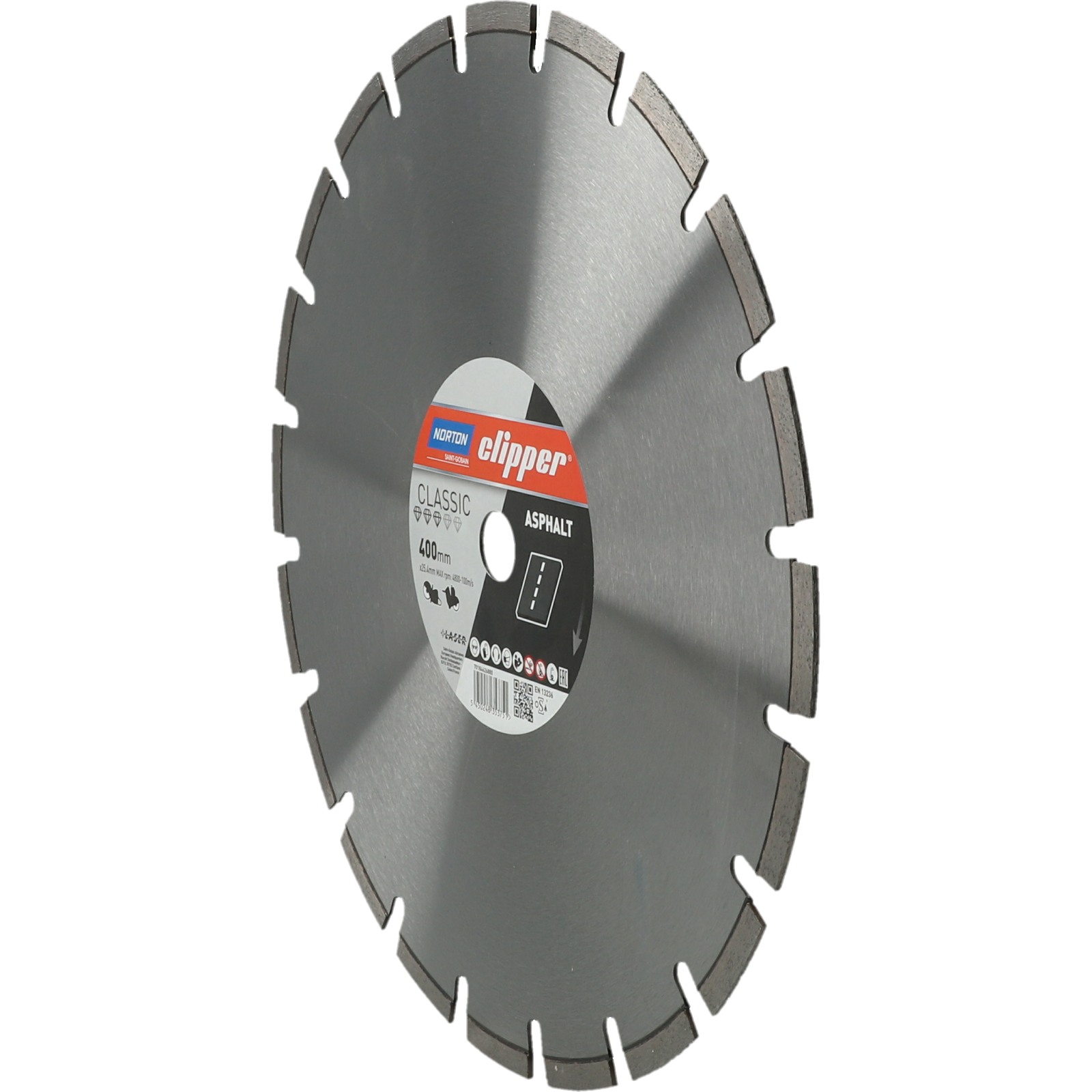Disque diamant NORTON Classic Asphalt Ø 400 mm Alésage 25.4 - 70184626880