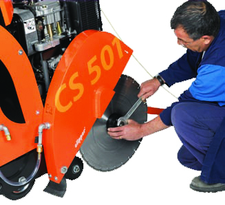 Scie à sol Norton Clipper CS501 P15 Moins de vibrations-70184626934