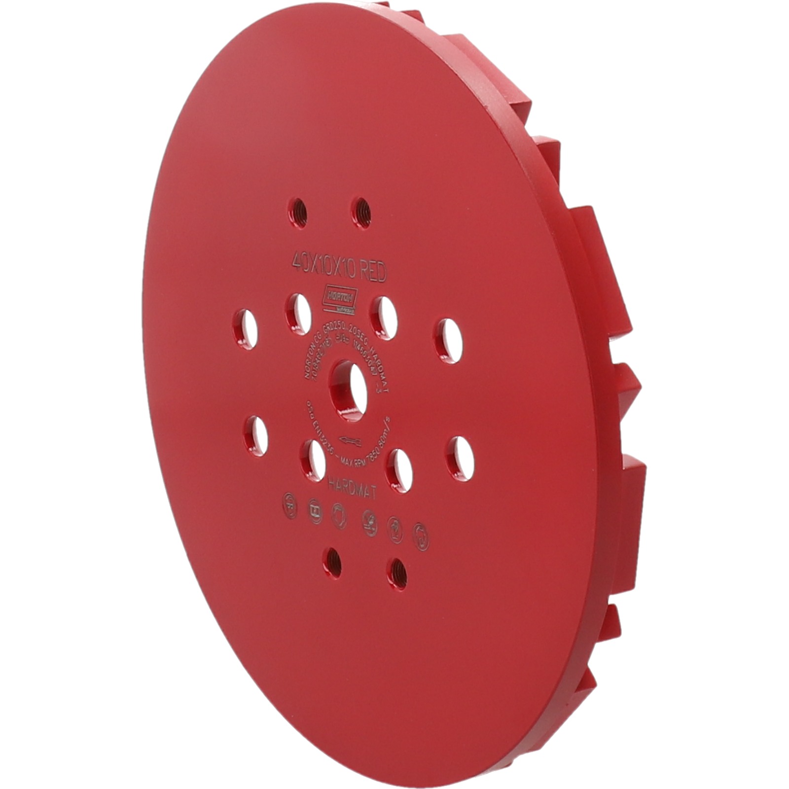 Anneaux plateau surfaçage GRD252 DUR 250 mm NORTON - 70184627118
