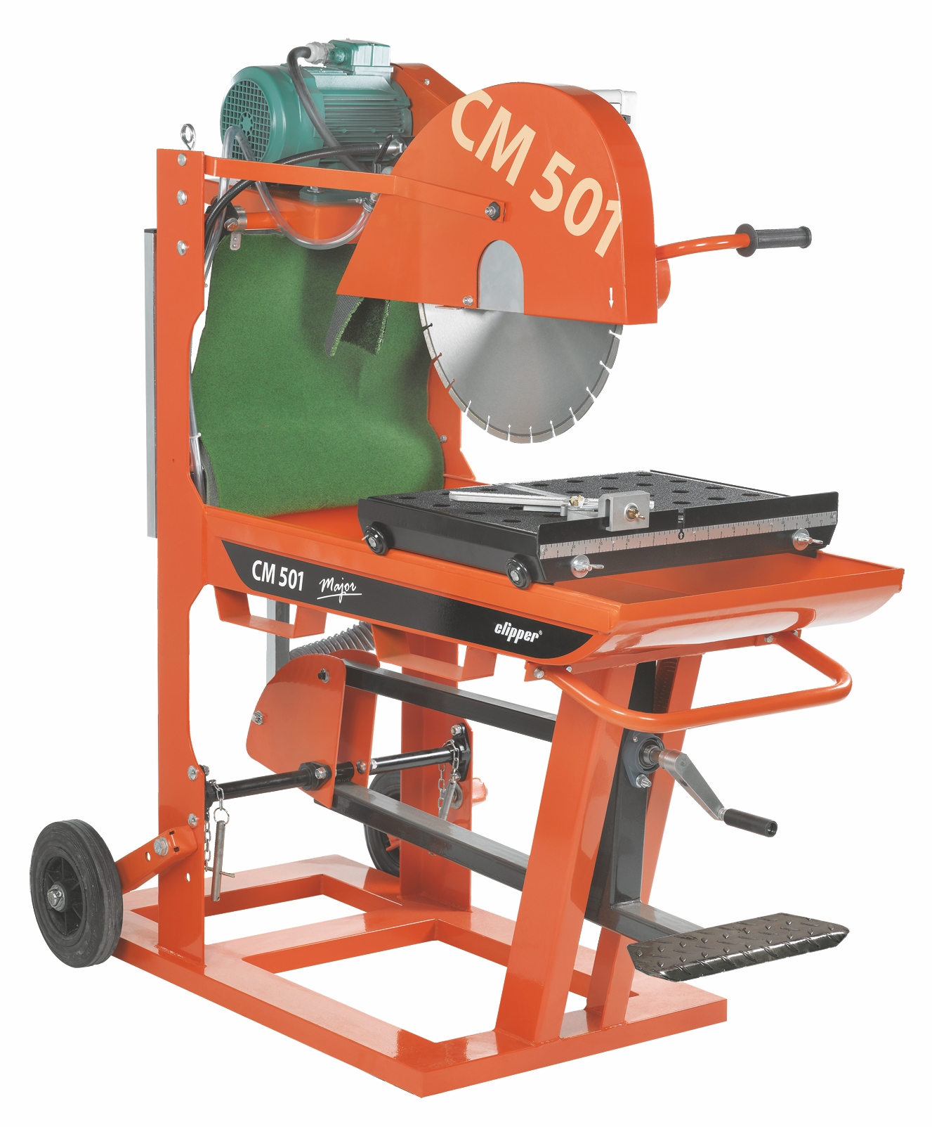 Scie de maçon Electrique Norton Clipper CM501 3.55.3 Ø500 mm 230-400V 4000W - 70184628233