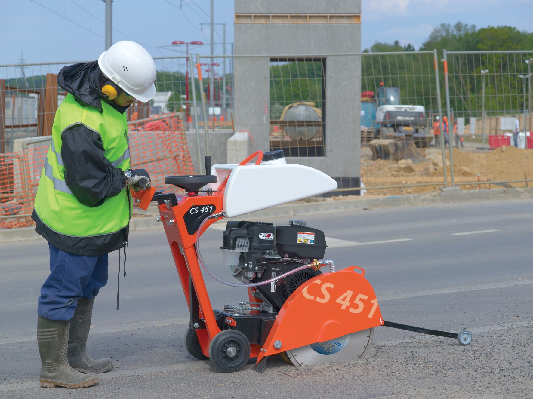 Scie de sol essence Ø 450 mm CS451 Norton Clipper -70184628433