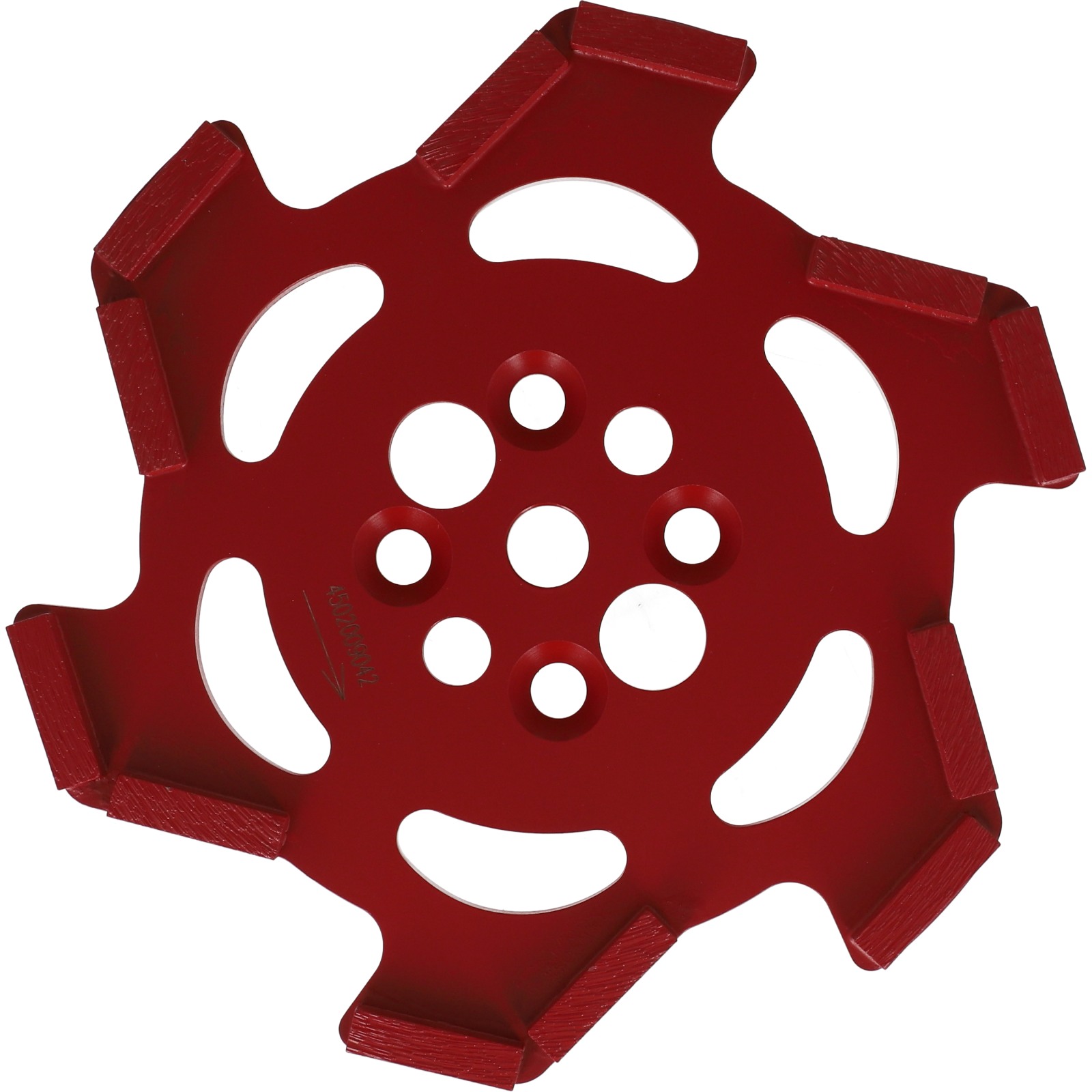 Anneaux plateau surfaçage 250x20 mm GRD252 S rouge sols durs NORTON - 70184629626