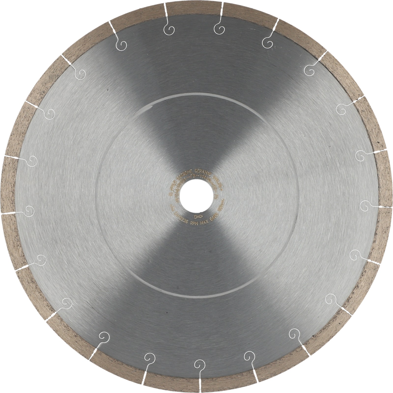 Disque diamant NORTON Ceram XJ Ø 300 mm Alésage 25.4 - 70184630334