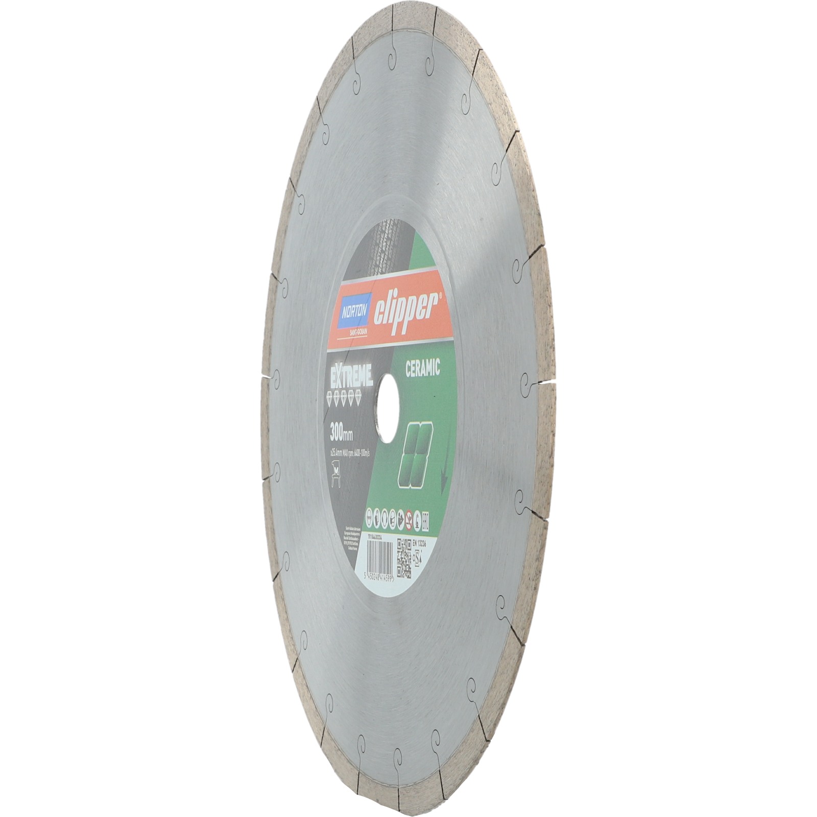Disque diamant NORTON Ceram XJ Ø 300 mm Alésage 25.4 - 70184630334