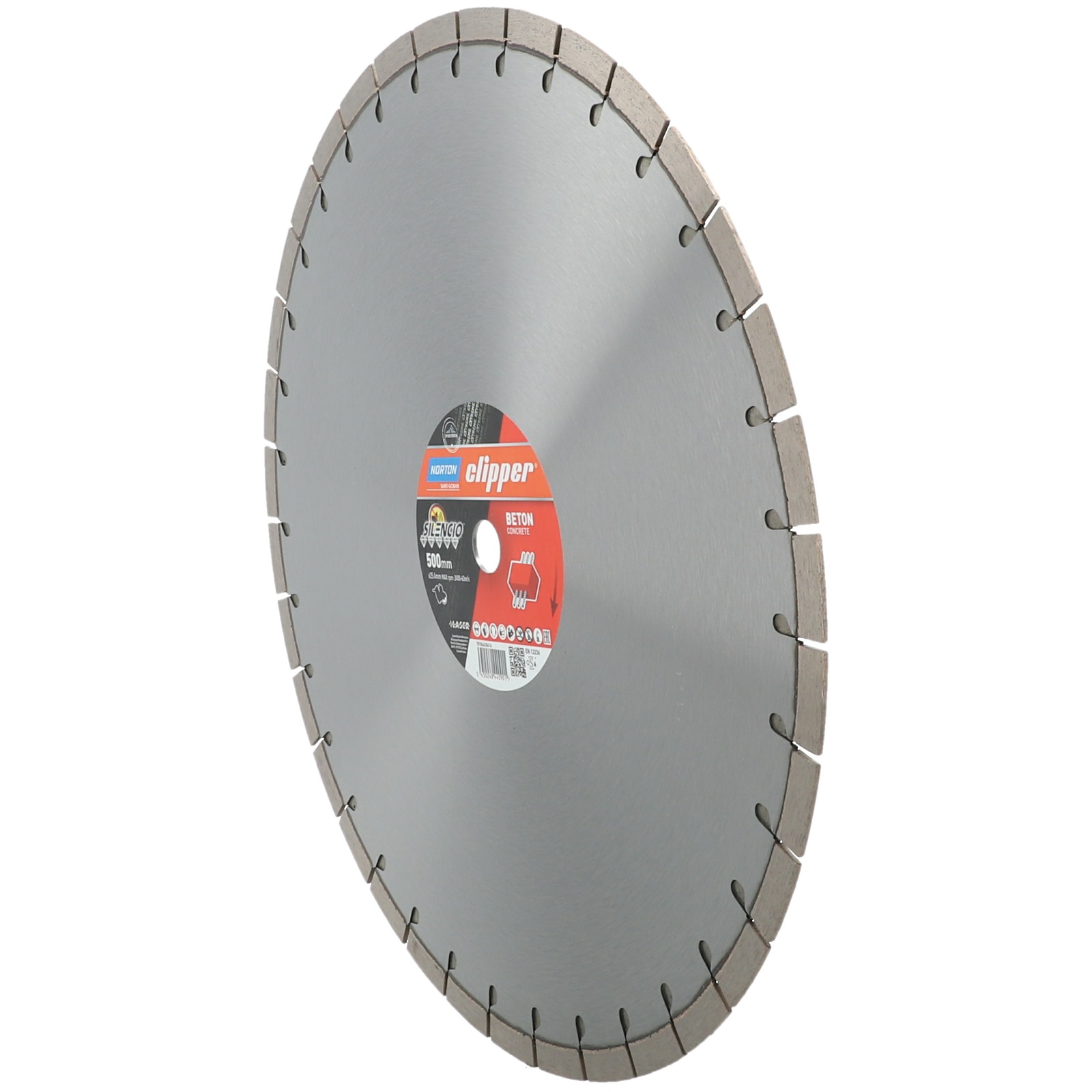 Disque diamant 500x25,4 mm NORTON - EXTREME BETON SILENCIO NORTON - 70184630416