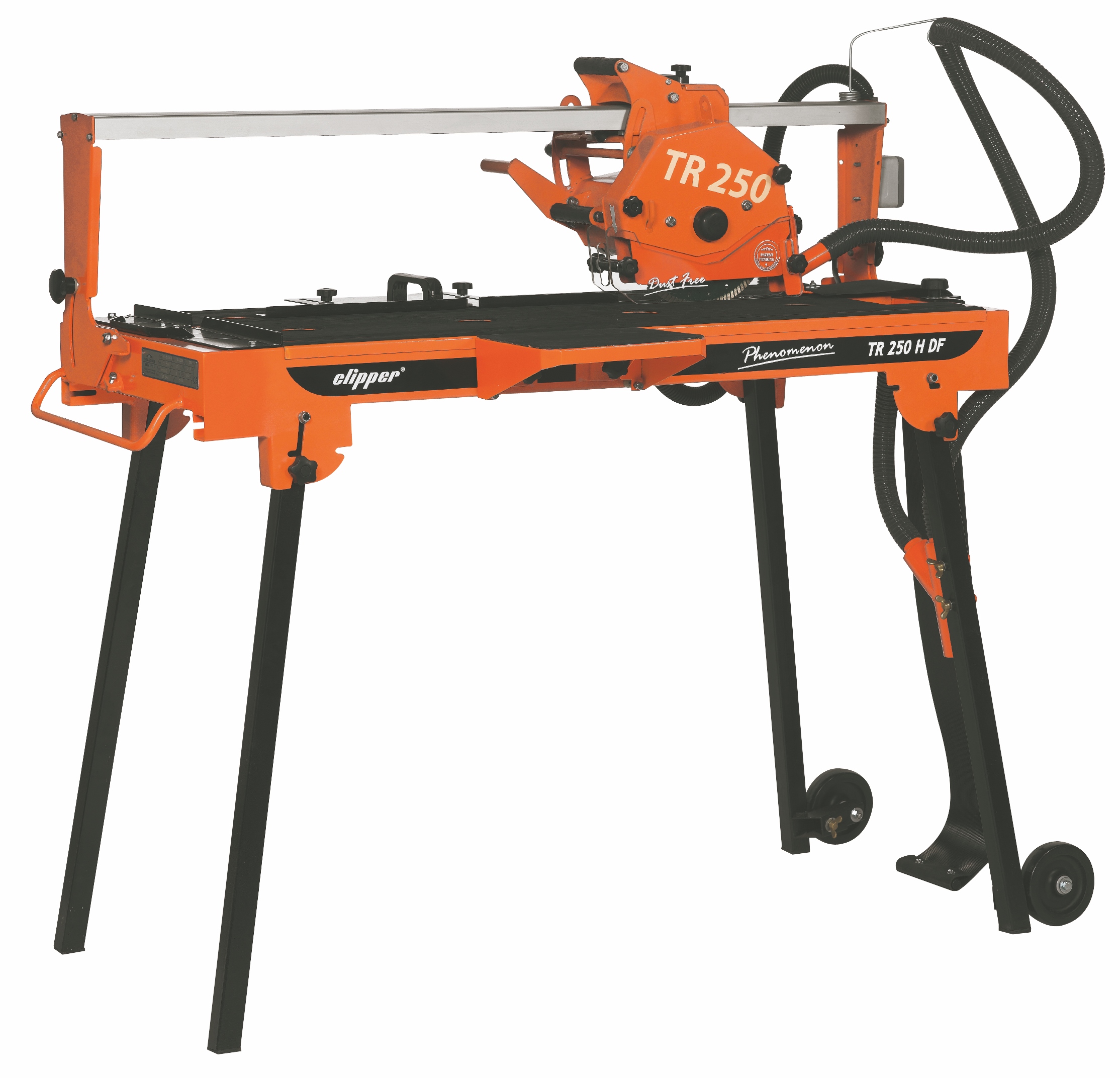 Scie de carrelage Norton Clipper TR250 H DF sur rail coupe à sec + Aspirateur-70184630630