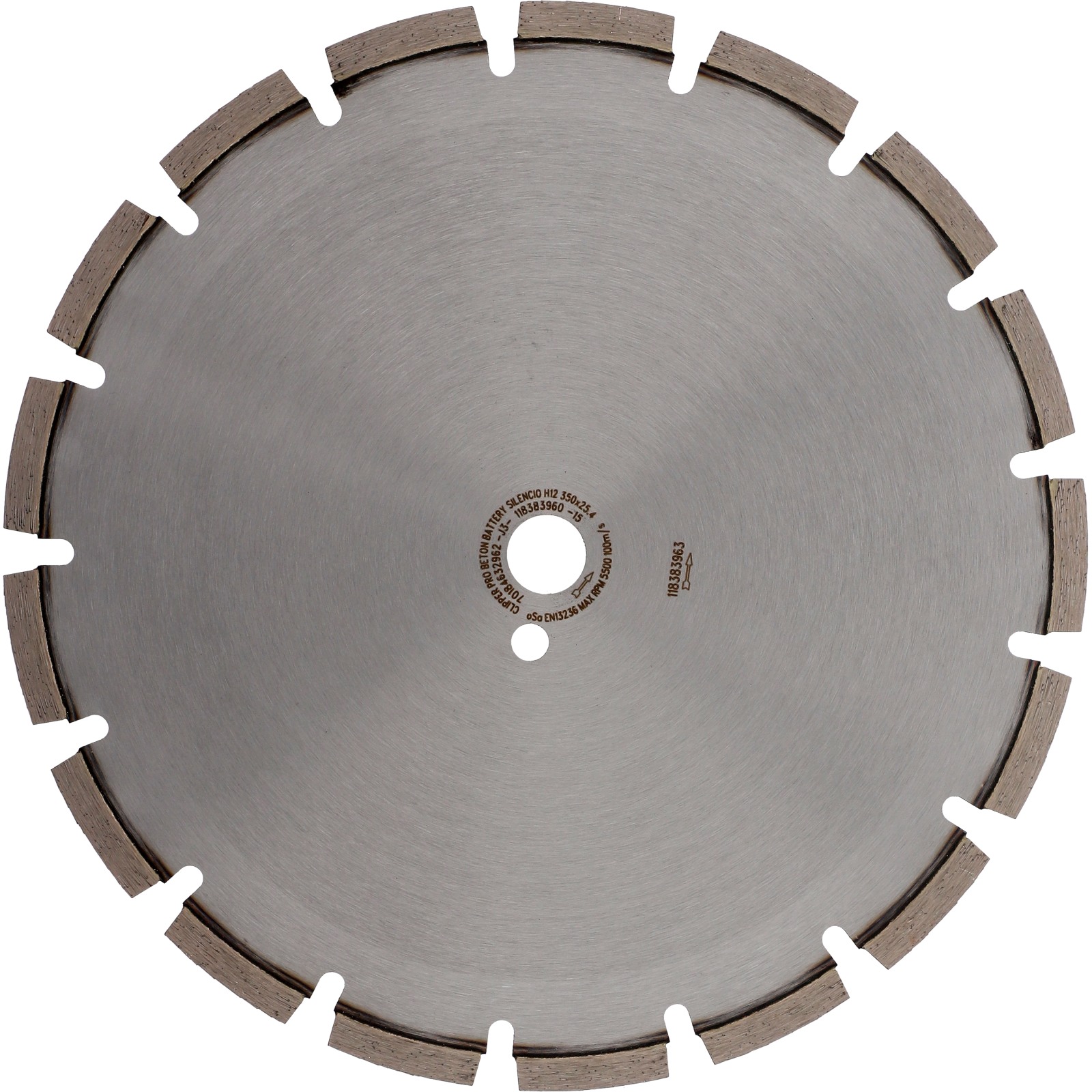 Disque diamant PRO BETON BATTERY 350x25,4 mm NORTON - 70184632962