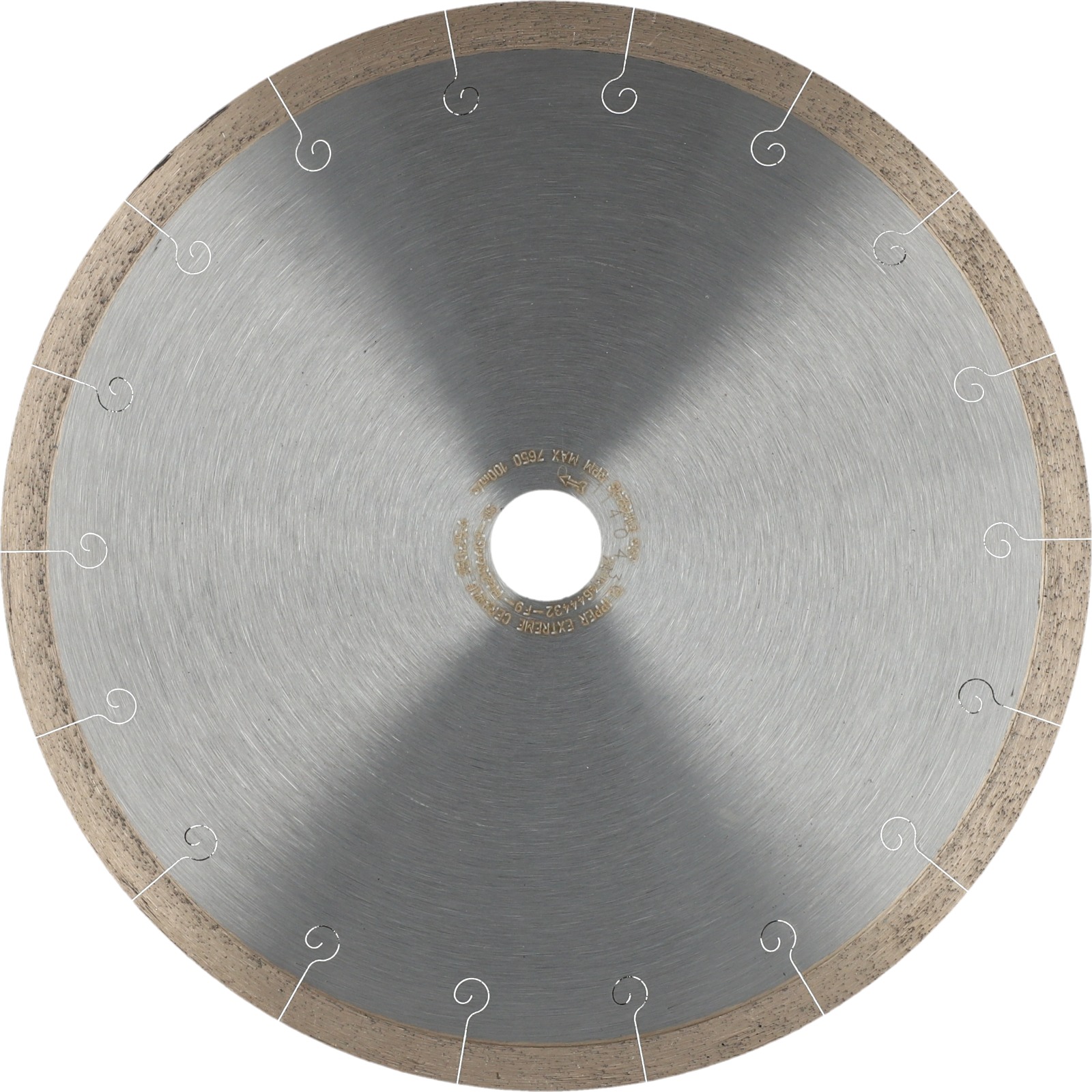 Disque diamant NORTON Ceram XJ Ø 250 mm Alésage 25.4 - 70184644432